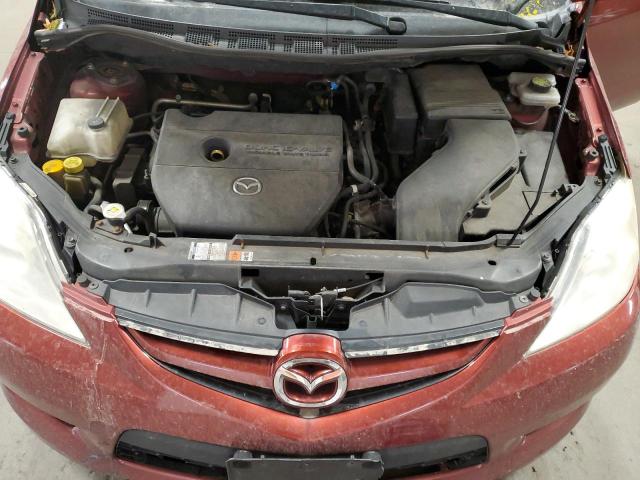 JM1CR2W34A0369736 - 2010 MAZDA 5 RED photo 12