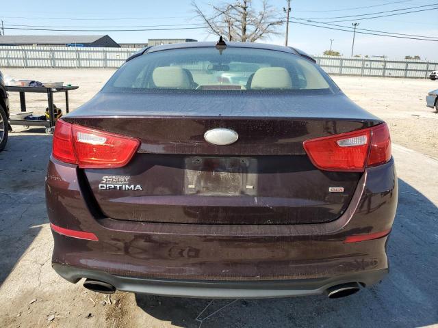 5XXGM4A77EG262903 - 2014 KIA OPTIMA LX BURGUNDY photo 6