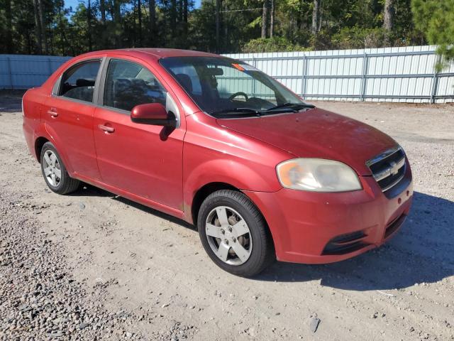 KL1TD5DE1BB128315 - 2011 CHEVROLET AVEO LS RED photo 4