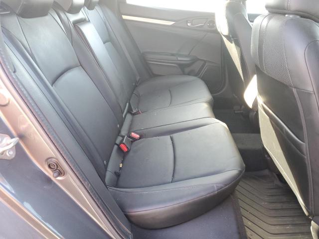 SHHFK7H77HU403340 - 2017 HONDA CIVIC EXL ნაცრისფერი ფოტო 10