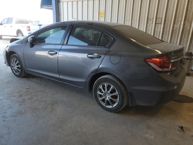 19XFB2F52FE022374 - 2015 HONDA CIVIC LX GRAY photo 2