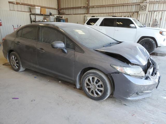 19XFB2F52FE022374 - 2015 HONDA CIVIC LX GRAY photo 4