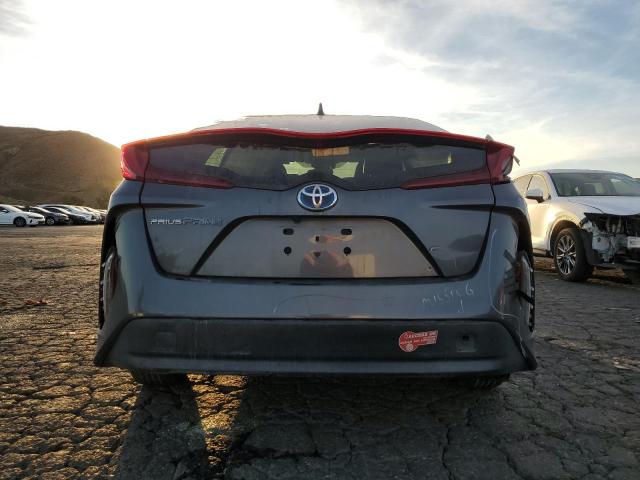 JTDKARFPXH3025710 - 2017 TOYOTA PRIUS PRIM CHARCOAL photo 6