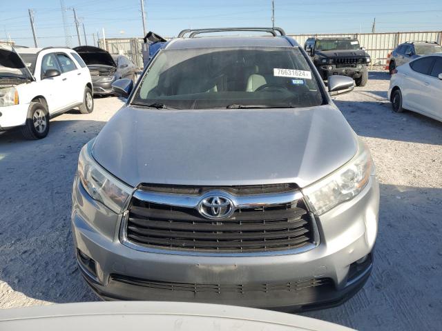 5TDJKRFH8FS079293 - 2015 TOYOTA HIGHLANDER XLE Gümüş foto 5