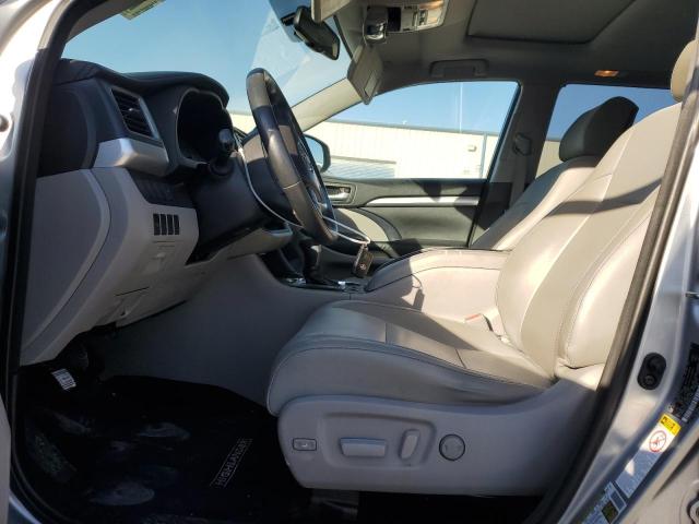 5TDJKRFH8FS079293 - 2015 TOYOTA HIGHLANDER XLE Gümüş foto 7