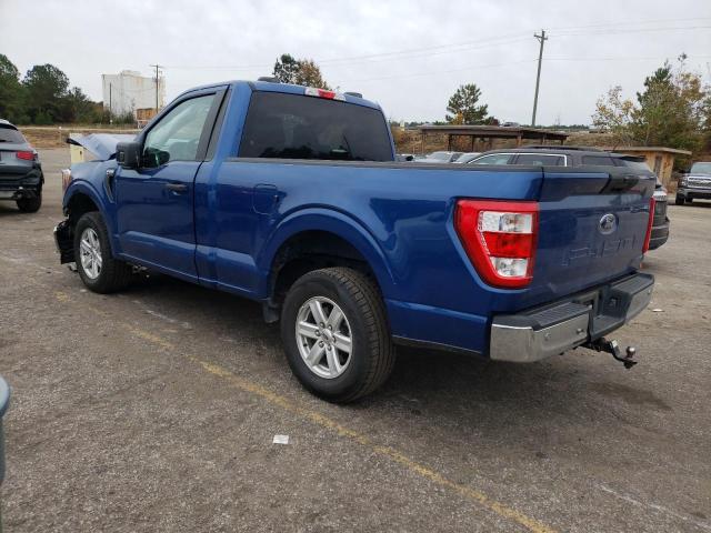 1FTMF1CB1NKE06528 - 2022 FORD F150 BLUE photo 2