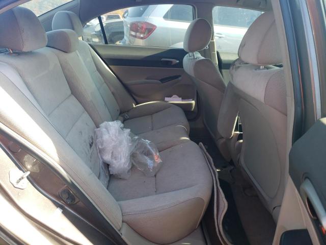 2HGFA1F55BH548401 - 2011 HONDA CIVIC LX ნაცრისფერი ფოტო 10