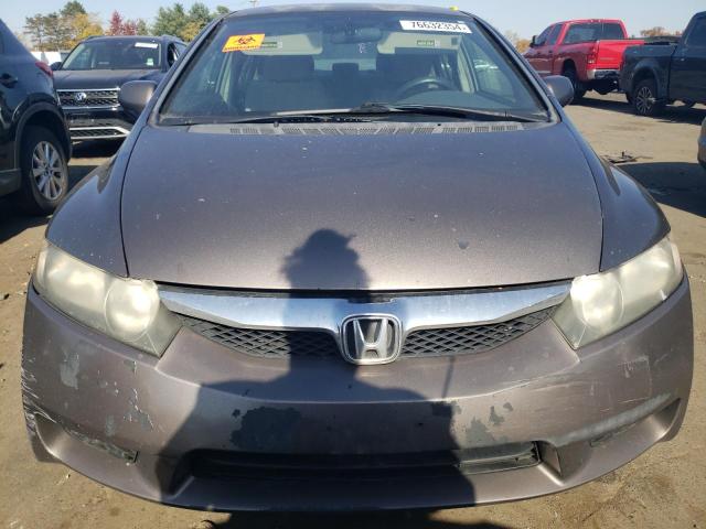 2HGFA1F55BH548401 - 2011 HONDA CIVIC LX ნაცრისფერი ფოტო 5