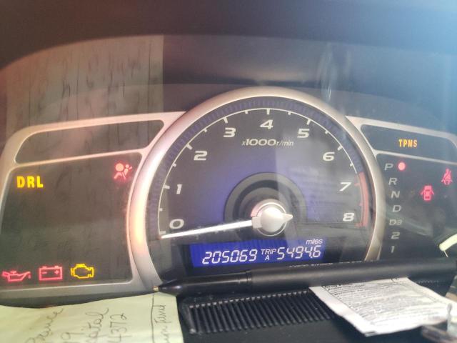 2HGFA1F55BH548401 - 2011 HONDA CIVIC LX ნაცრისფერი ფოტო 9