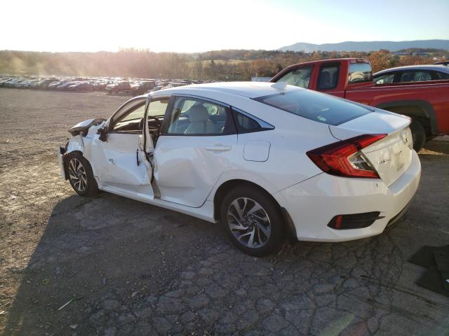 19XFC2F73JE207069 - 2018 HONDA CIVIC EX WHITE photo 2