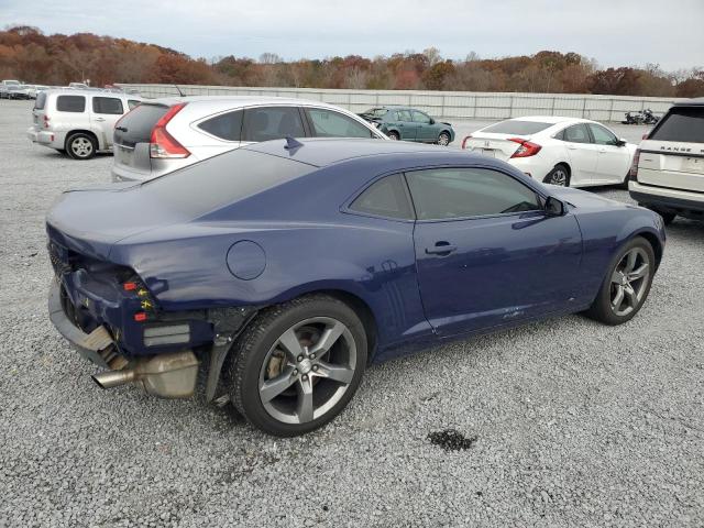 2G1FB1E38C9165956 - 2012 CHEVROLET CAMARO LT BLUE photo 3