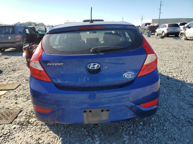 KMHCT5AE0HU312461 - 2017 HYUNDAI ACCENT SE BLUE photo 6