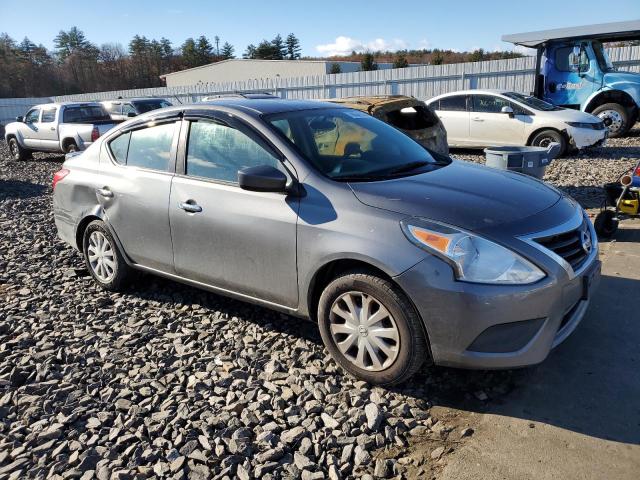 3N1CN7AP9HL888915 - 2017 NISSAN VERSA S GRAY photo 4