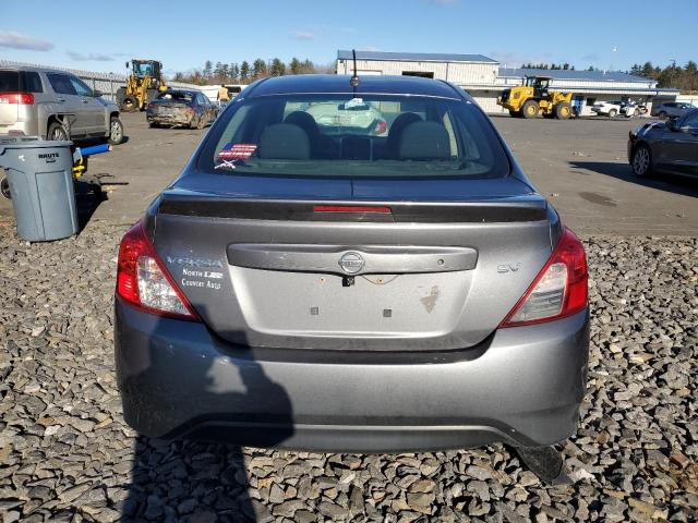 3N1CN7AP9HL888915 - 2017 NISSAN VERSA S GRAY photo 6