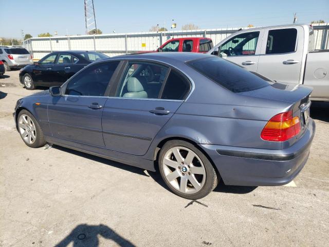 WBAEV53443KM31143 - 2003 BMW 3 SERIES I BLUE photo 2