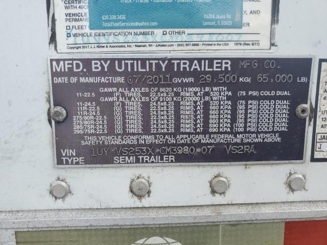 1UYVS253XCM398007 - 2012 UTILITY TRAILER Boz foto 10