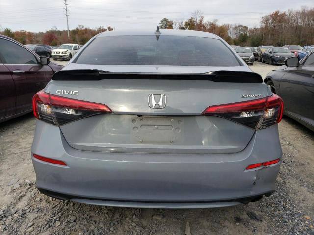 2HGFE2F52NH591785 - 2022 HONDA CIVIC SPORT 灰色 照片 6