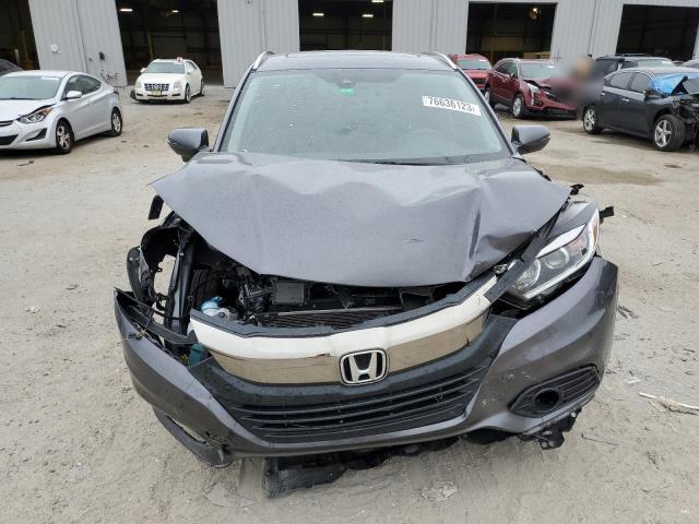 3CZRU5H58NM701487 - 2022 HONDA HR-V EX GRAY photo 5