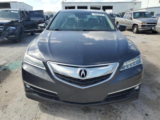 19UUB2F7XGA007989 - 2016 ACURA TLX ADVANCE GRAY photo 5