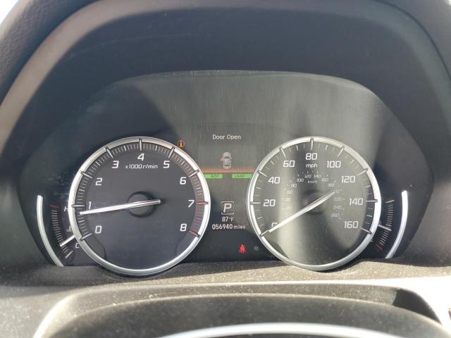 19UUB2F7XGA007989 - 2016 ACURA TLX ADVANCE GRAY photo 9