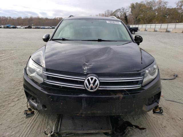 WVGBV3AX2EW541557 - 2014 VOLKSWAGEN TIGUAN S BLACK photo 5