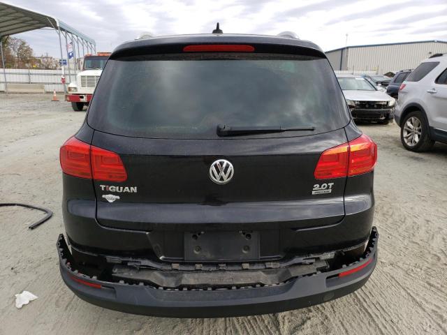 WVGBV3AX2EW541557 - 2014 VOLKSWAGEN TIGUAN S BLACK photo 6