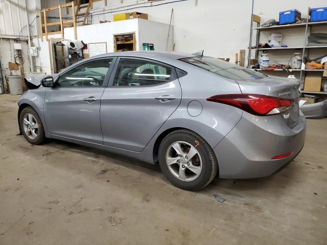 KMHDH4AE7EU203121 - 2014 HYUNDAI ELANTRA SE GRAY photo 2