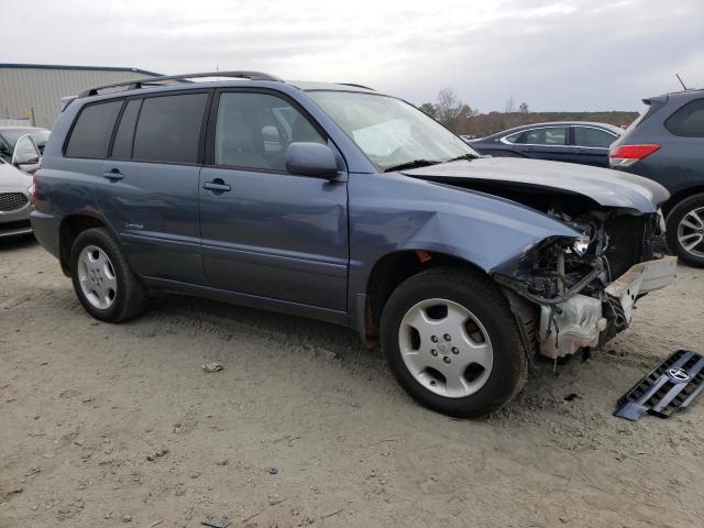 JTEEP21A970213054 - 2007 TOYOTA HIGHLANDER SPORT BLUE photo 4