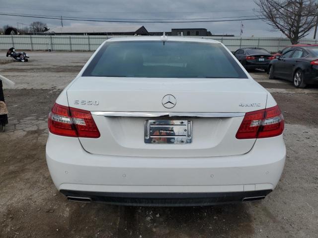 WDDHF9BB1DA703391 - 2013 MERCEDES-BENZ E 550 4MATIC WHITE photo 6