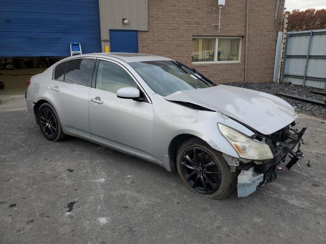 JNKBV61F57M822374 - 2007 INFINITI G35 SILVER photo 4