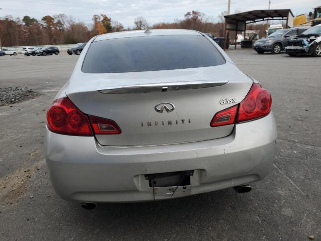 JNKBV61F57M822374 - 2007 INFINITI G35 SILVER photo 6