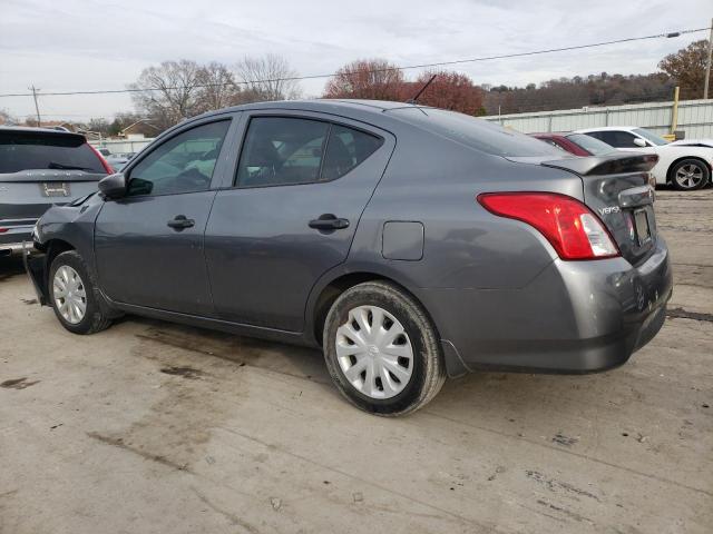 3N1CN7APXKL829749 - 2019 NISSAN VERSA S GRAY photo 2