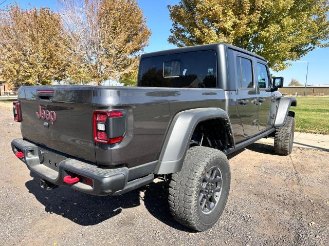 1C6JJTBG5RL113894 - 2024 JEEP GLADIATOR RUBICON GRAY photo 4