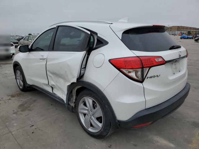 3CZRU5H53KM709346 - 2019 HONDA HR-V EX WHITE photo 2