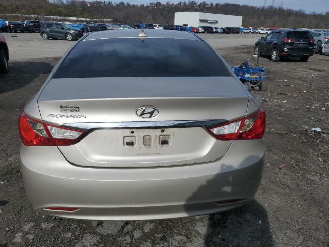 5NPEB4AC3BH125130 - 2011 HYUNDAI SONATA GLS BEIGE photo 6