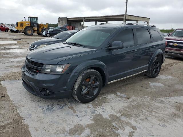 3C4PDCGG7JT319780 - 2018 DODGE JOURNEY CROSSROAD GRAY photo 1