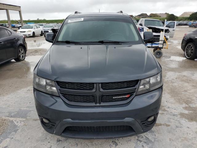 3C4PDCGG7JT319780 - 2018 DODGE JOURNEY CROSSROAD GRAY photo 5