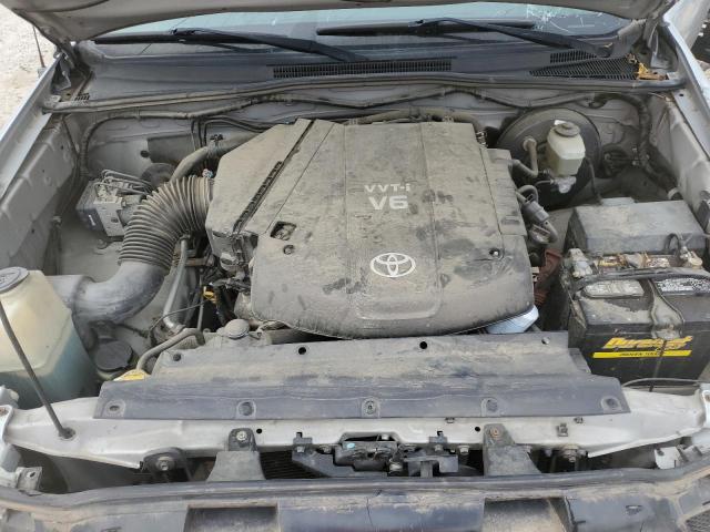 5TEJU62N28Z496094 - 2008 TOYOTA TACOMA DOUBLE CAB PRERUNNER SILVER photo 11