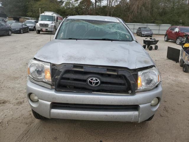 5TEJU62N28Z496094 - 2008 TOYOTA TACOMA DOUBLE CAB PRERUNNER SILVER photo 5