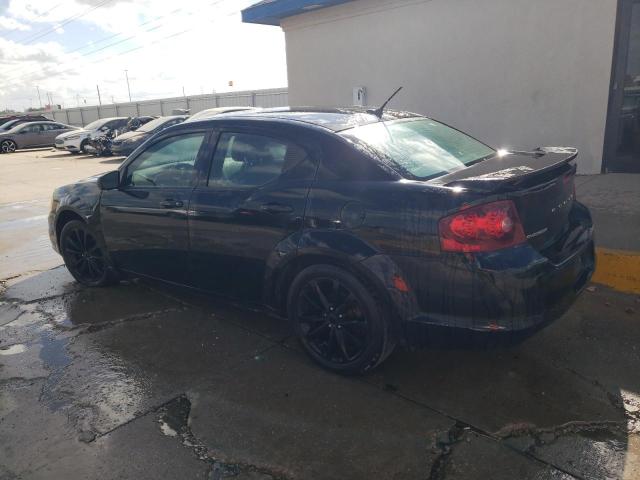 1C3CDZCBXDN620709 - 2013 DODGE AVENGER SXT BLACK photo 2