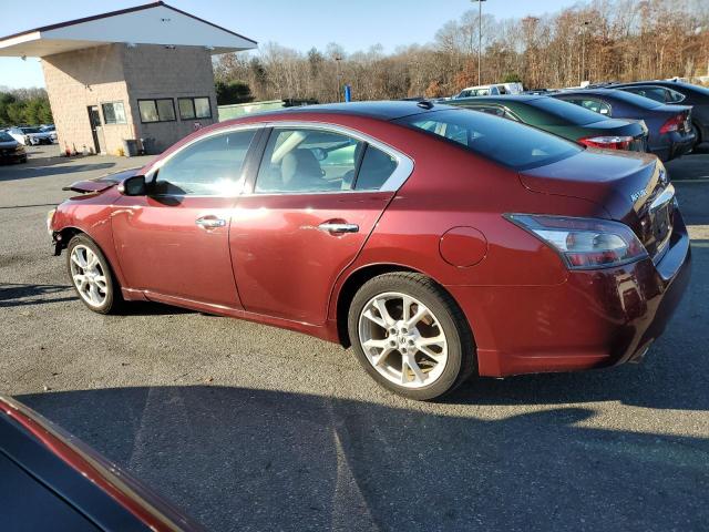 1N4AA5AP1DC823105 - 2013 NISSAN MAXIMA S RED photo 2