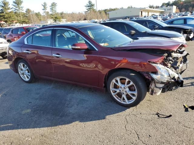 1N4AA5AP1DC823105 - 2013 NISSAN MAXIMA S RED photo 4