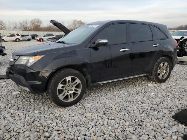 2HNYD28437H541165 - 2007 ACURA MDX TECHNOLOGY BLACK photo 1