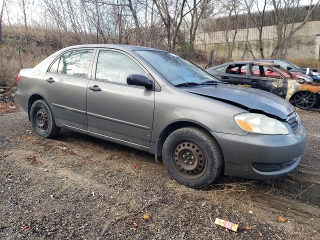 2T1BR32E77C824747 - 2007 TOYOTA COROLLA CE GRAY photo 4