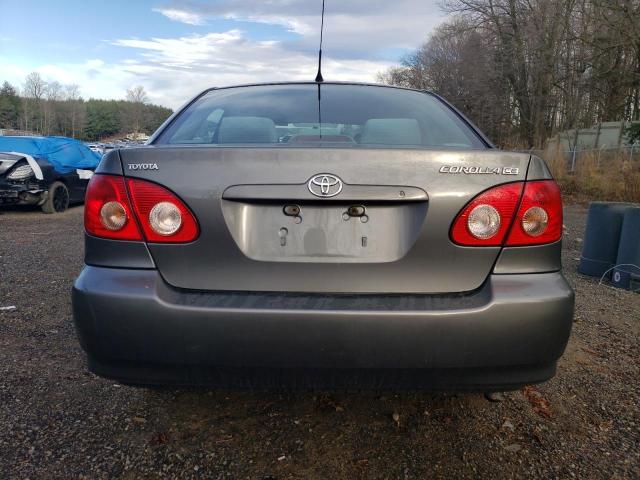 2T1BR32E77C824747 - 2007 TOYOTA COROLLA CE GRAY photo 6