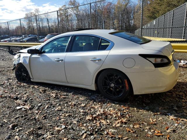 1N4AA5AP3EC907668 - 2014 NISSAN MAXIMA S WHITE photo 2