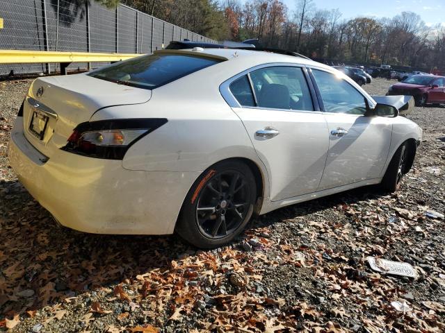 1N4AA5AP3EC907668 - 2014 NISSAN MAXIMA S WHITE photo 3