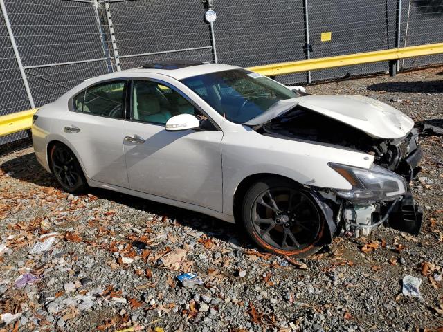 1N4AA5AP3EC907668 - 2014 NISSAN MAXIMA S WHITE photo 4