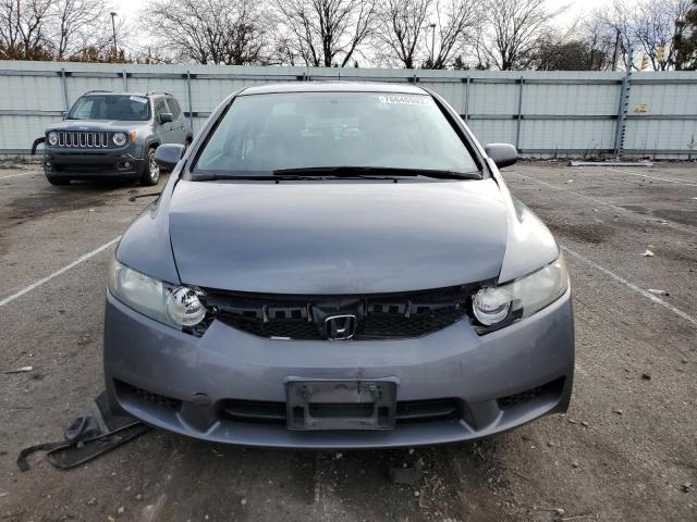 19XFA1F50AE001917 - 2010 HONDA CIVIC LX GRAY photo 5