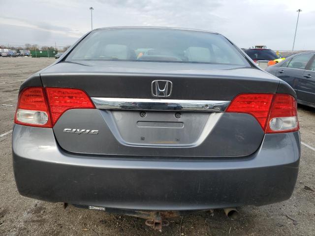 19XFA1F50AE001917 - 2010 HONDA CIVIC LX GRAY photo 6